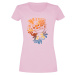 Lilo & Stitch Aloha Stitch Dámské tričko světle růžová