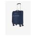 Tmavě modrý cestovní kufr Travelite Cabin 4w S