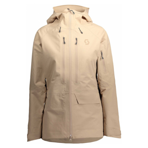 Dámská lyžařská bunda SCOTT Jacket W's Vertic GTX 3L Stretch, cream beige  (vzorek) | Modio.cz