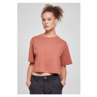 Urban Classics / Dámské krátké tričko Oversized Tee terracotta