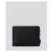 Pouzdro karl lagerfeld k/ikonik nylon laptop pouch černá