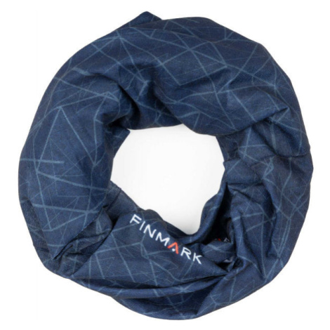 Finmark FS-008 Multifunkční šátek, modrá, velikost