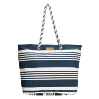 PE-Florence Modro-bílá pruhovaná plážová taška 