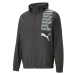 Puma HOODED GRAPHIC WINDBREAKER JACKET Pánská bunda, černá, velikost