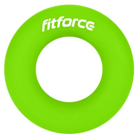 Fitforce RINGGRIP M Posilovací kolečko, reflexní neon, velikost