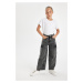 DEFACTO Girls Wide Leg Cargo Wide Leg Jeans