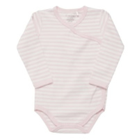 FIXONI Body s dlouhým rukávem Light Rose Stripe