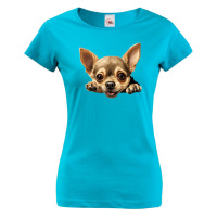 Dámské tričko Čivava - tričko pro milovníky psů