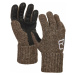 Ortovox Swisswool Classic Glove Leather Black Sheep Lyžařské rukavice