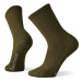 Smartwool HIKE CE FULL CUSHION SOLID CREW Pánské outdoorové ponožky, khaki, velikost