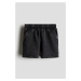 H & M - Sweatshirt shorts - černá