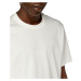 Tričko diesel t-must-slits-n2 t-shirt bílá