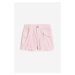 H & M - Bavlněné šortky cargo - růžová