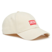 Kšiltovka diesel corry-jacq-wash hat white asparagus