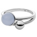 Skagen Moderní ocelový prsten Sea Glass SKJ1437040