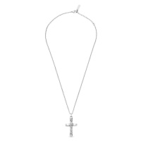 Police Nadčasový ocelový náhrdelník s křížkem Crossed PEAGN0032402