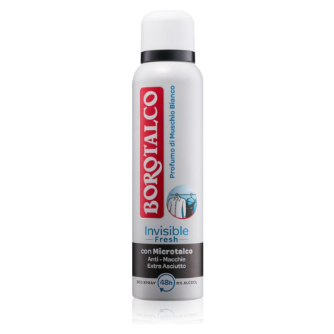 Borotalco Invisible Fresh deodorant ve spreji s 48hodinovým účinkem 150 ml