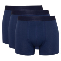 DEFACTO Men's Regular Fit Basic Plain 3-Pack Boxer