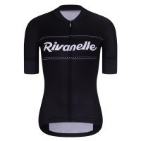 RIVANELLE BY HOLOKOLO Cyklistický dres s krátkým rukávem - GEAR UP - černá
