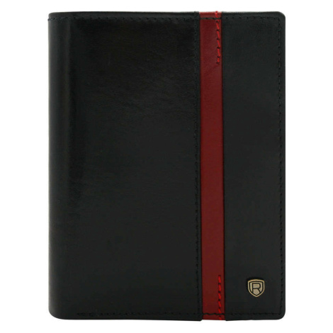 Pánské peněženky Pánská kožená peněženka N4 RVTP 2978 Blac black FPrice