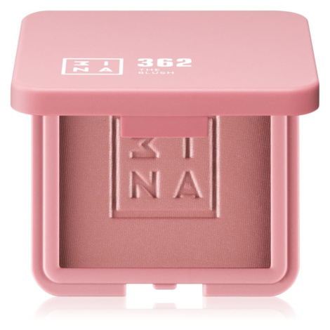 3INA The Blush kompaktní tvářenka odstín 362 Pink 7,5 g