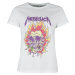 Metallica Noisy May - Fire Skull Dámské tričko bílá