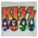 mikina s kapucí pánské Kiss - Logo, Faces & Icons - ROCK OFF - KISSHD14MG