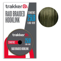 Trakker Návazcová šňůrka Raid Braided Hooklink 20m - 0,35mm/25lb/11,3kg