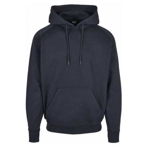 Pánská mikina // Urban Classics Blank Hoody navy