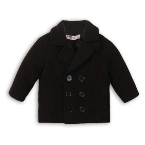 Kabát chlapecký vlněný, Minoti, MONSTER 12, černá