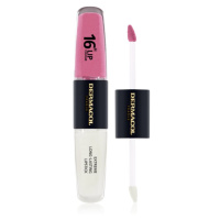 Dermacol 16H Lip Colour dlouhotrvající rtěnka a lesk na rty odstín 11 Soft Heart 2x4 ml