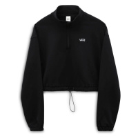 Vans WM LEFT CHEST HALF ZIP FLEECE Dámská mikina US VN0A4R97BLK1