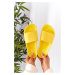 Women's Slippers Big Star HH274A040 Yellow