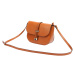 Kožená crossbody kabelka Luka 20-028 camel