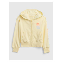 GAP Dětská mikina Logo hoodie - Holky