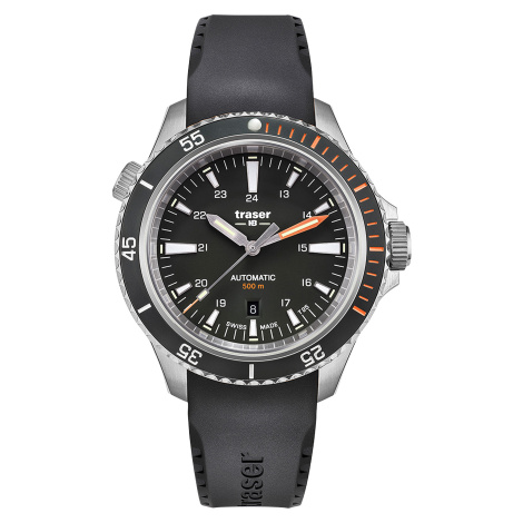 Traser H3 110322 P67 Diver Automatic Black 46mm