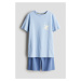 H & M - Cotton jersey pyjamas - modrá
