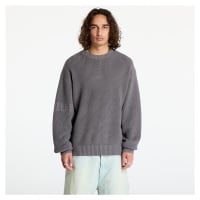 Svetr Daily Paper Band Knit Sweater Rabbit Grey