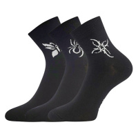 BOMA® ponožky Tatoo mix-černá 3 pár 102117