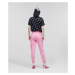 Tepláky karl lagerfeld future logo sweat pants růžová