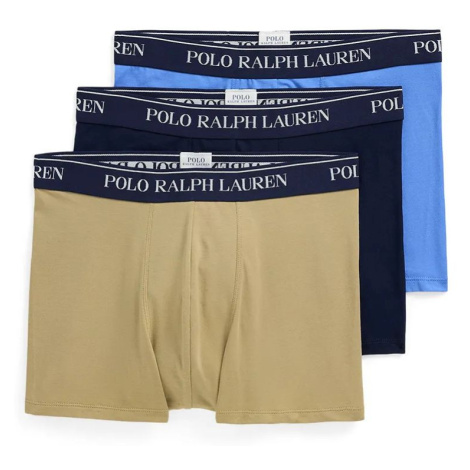 Boxerky Polo Ralph Lauren 3-pack pánské, béžová barva, 714830299