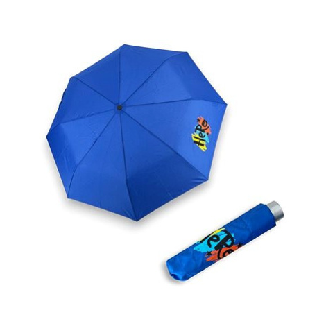 Doppler Mini Light Kids Crystal Blue Hero - dětský skládací deštník modrá