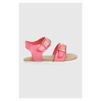Dětské sandály GAP růžová barva