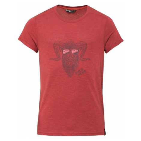 Unisex tričko Chillaz Arco Rock Hero red melange