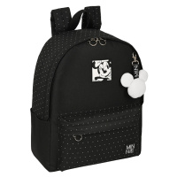 Minnie Mouse školní batoh na notebook 14,1'' - černý tečkovaný - 20L