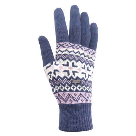 KAMA R107 Pletené Merino rukavice, sv. modrá