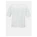 Bílé krátké tričko s potiskem Noisy May Ken