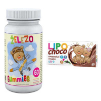 Clinical Železo Gummies 60 pektinových bonbónů