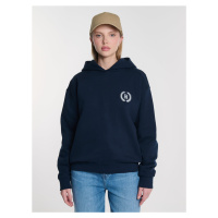 Big Star Woman's Hoodie 172055 Navy Blue 403