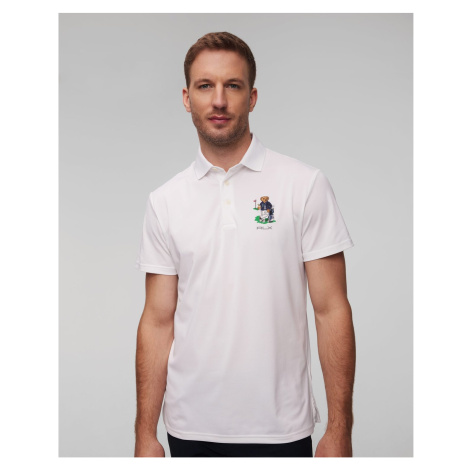 Pánská Bílá Polokošile Ralph Lauren Rlx Golf